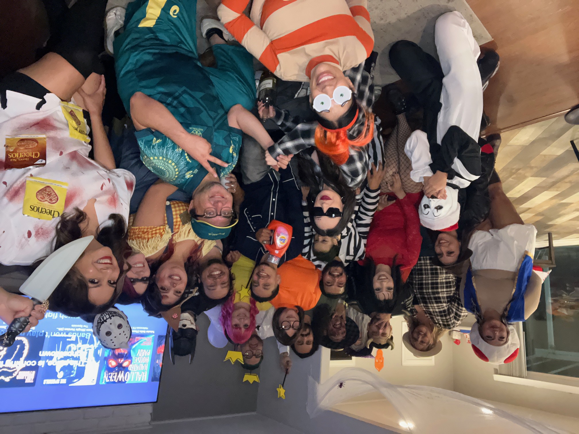 Halloween 2024 group picture